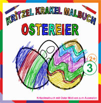 Kritzel Krakel Malbuch Ostereier - Cover