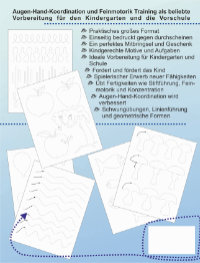 Senioren Ostereier Malbuch - Rückseite