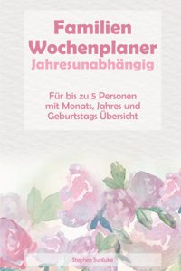 Familien Wochenplaner Jahresunabhängig - Cover